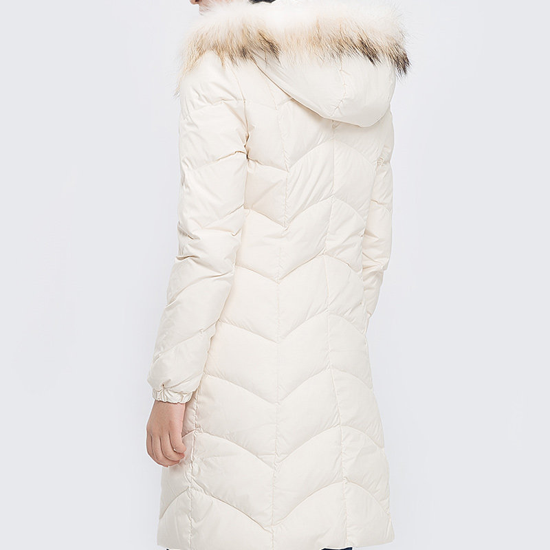 艾格冬季女装时尚简约甜美羽绒服 艾格银座羽绒服