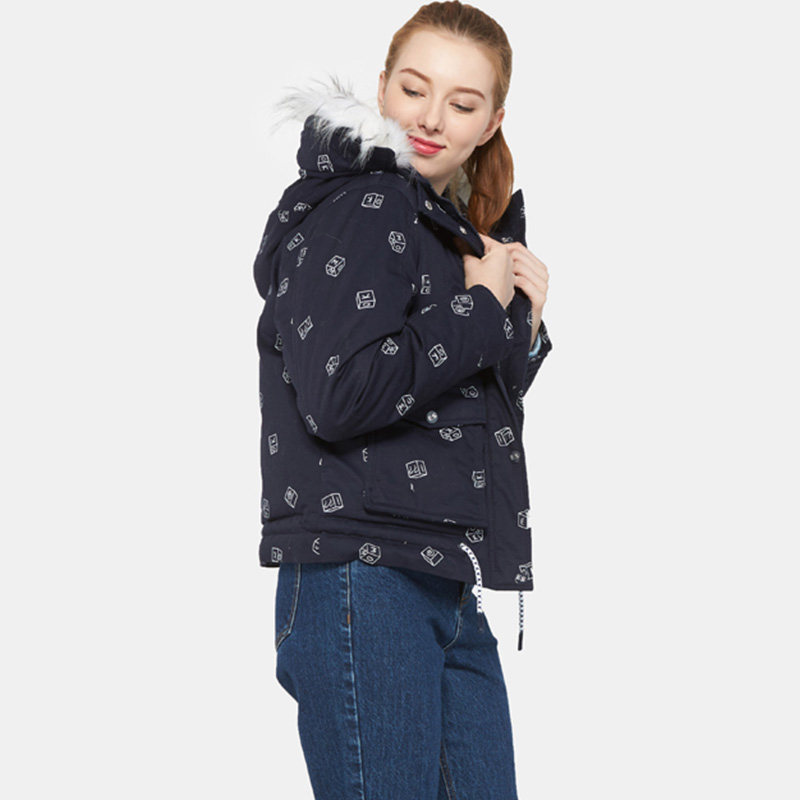 【断码m】艾格冬装女装修身白鸭绒 艾格银座羽绒服