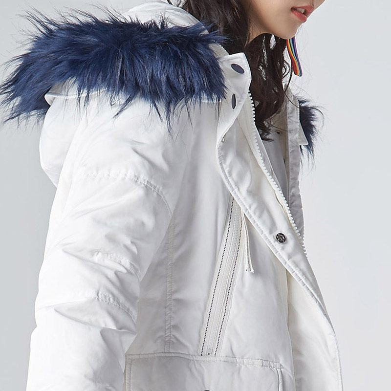 艾格冬季女装时尚百搭个性羽绒服 艾格银座羽绒服