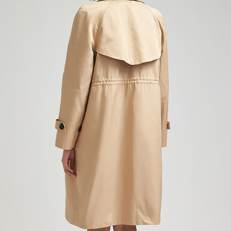 艾格2021新款秋装中长款y2067 艾格银座风衣