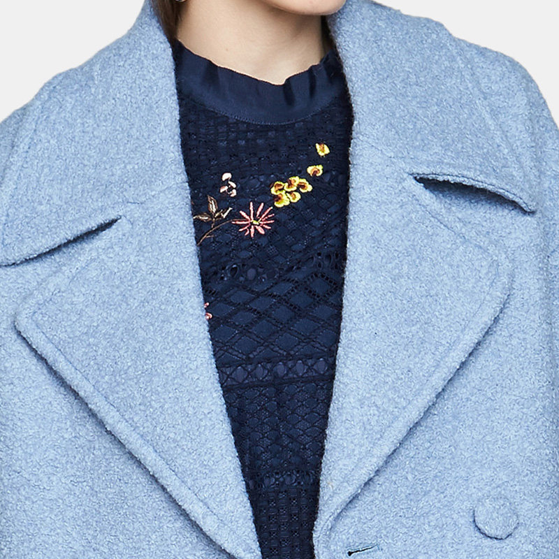  艾格银座毛呢外套