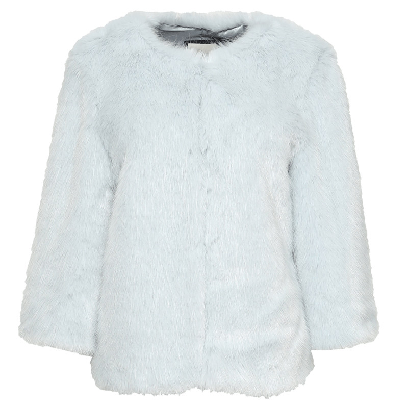 【断码l】艾格冬季女装官方旗舰店 艾格银座短外套