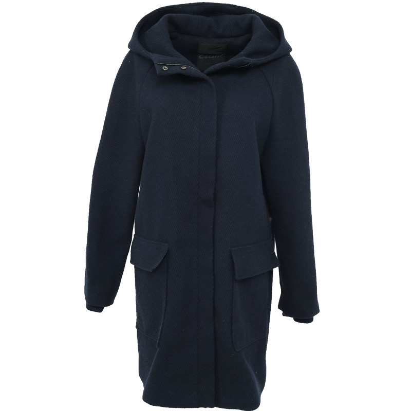 艾格冬季女装羊毛休闲个性潮搭大衣 艾格银座毛呢外套