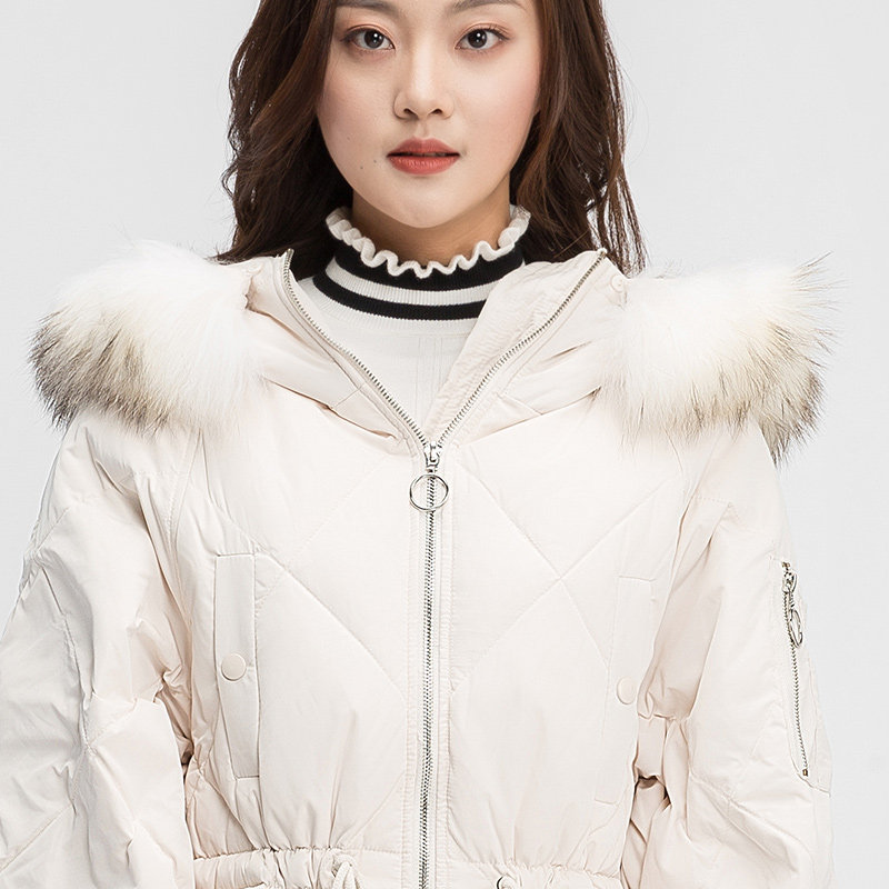 【断码s/l】艾格冬女不过时羽绒服 艾格银座羽绒服