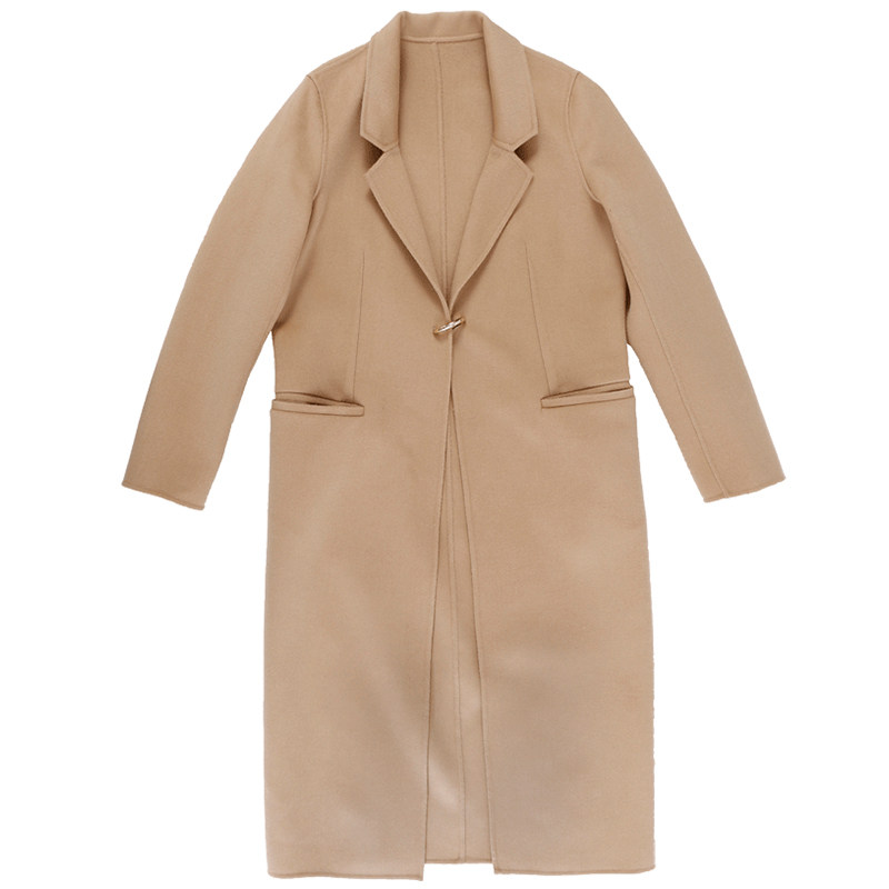 【断码s/m】艾格春秋季女装时尚百搭 艾格银座毛呢外套