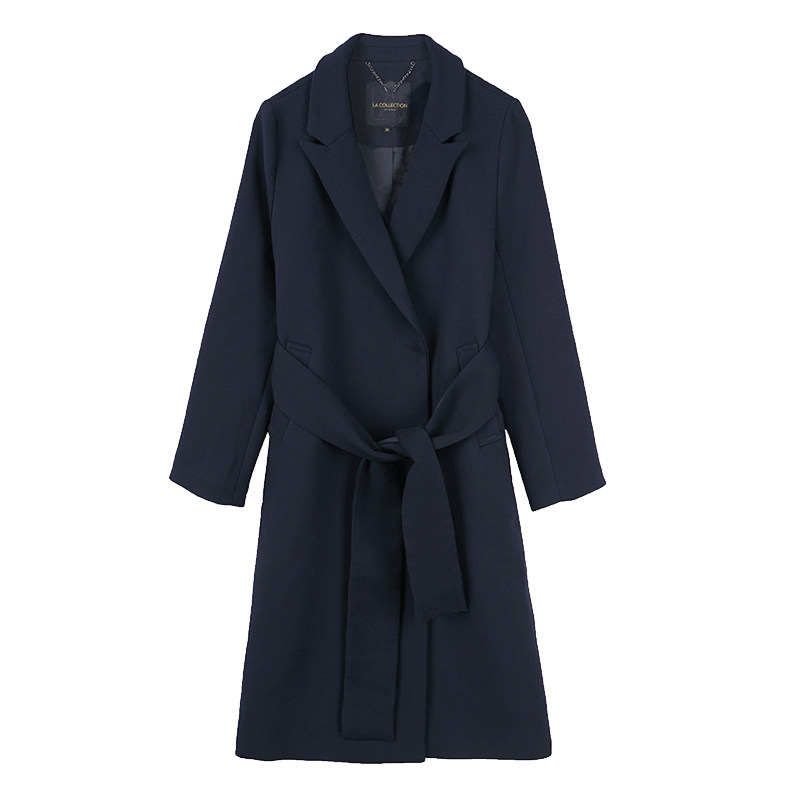 【断码l】艾格秋季女装时尚百搭风衣 艾格银座风衣