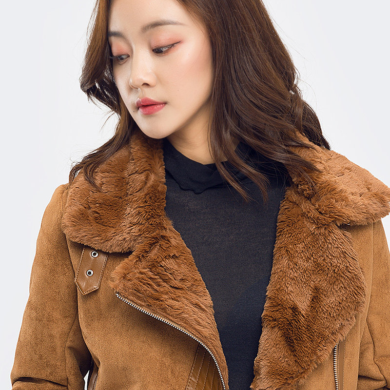 艾格冬季女装新款时尚百搭短外套 艾格银座短外套