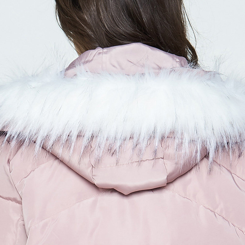 【断码m】艾格冬季女装百搭羽绒服 艾格银座羽绒服