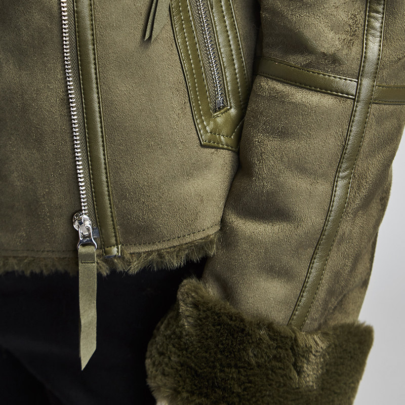 艾格春秋季百搭直筒修身开衫短外套 艾格银座短外套