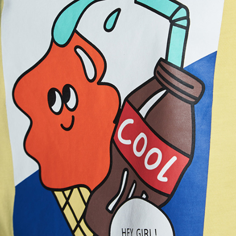 艾格夏季女装新品时尚休闲百搭宽松 艾格银座T恤