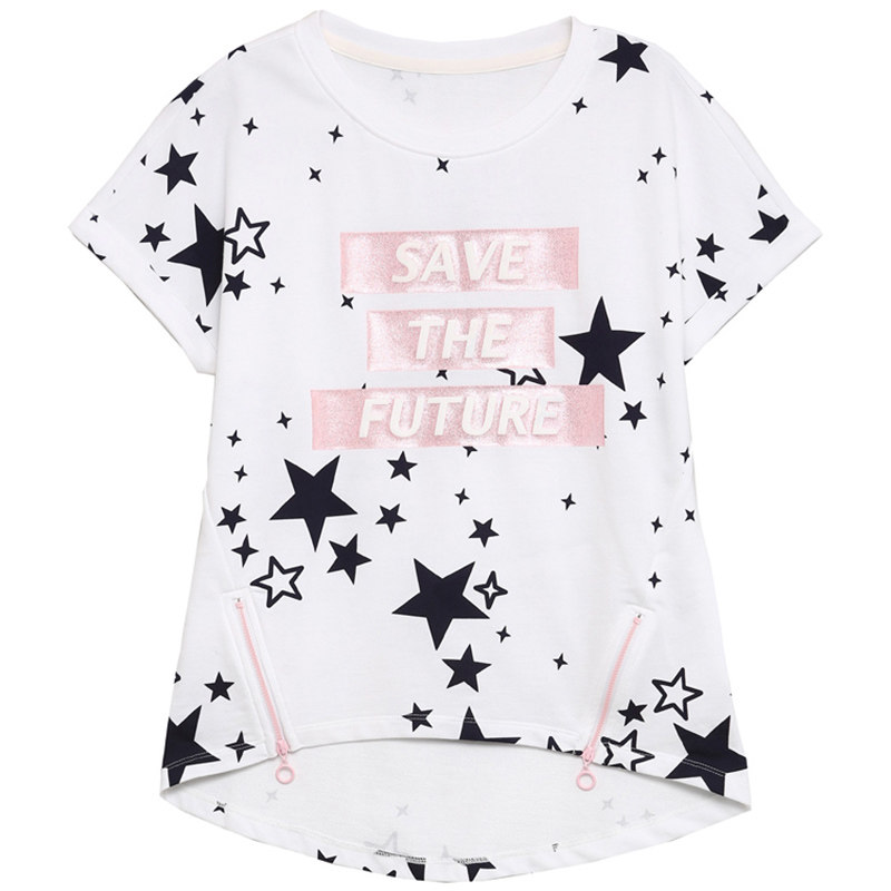 艾格官方旗舰店2020夏季女装t恤 艾格银座T恤