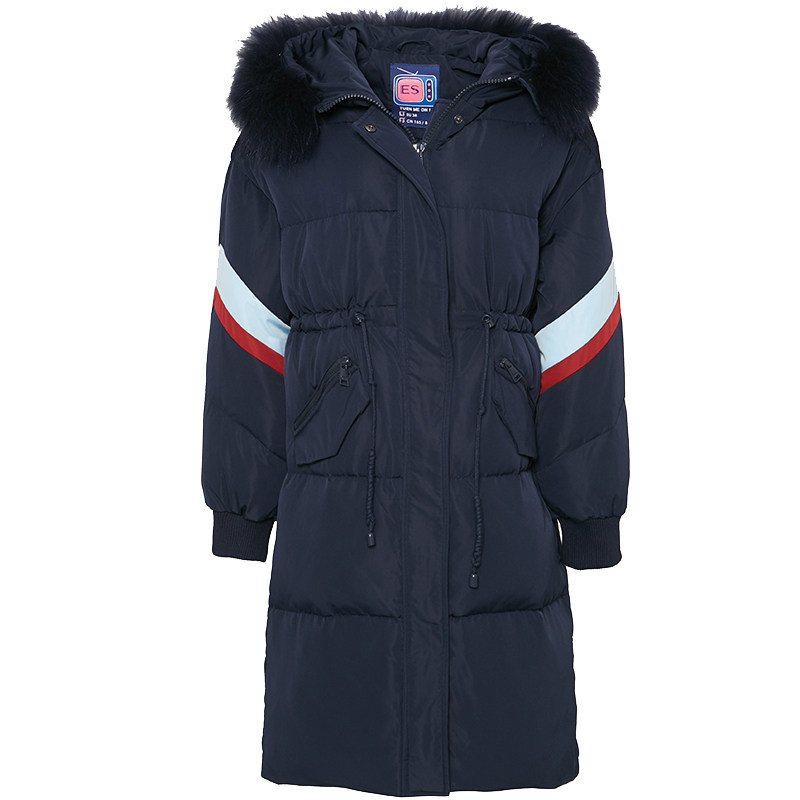 艾格冬季女装时尚连帽y563白鸭绒 艾格银座羽绒服