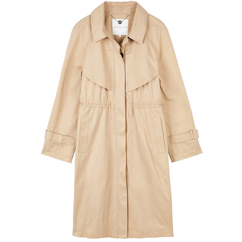 艾格2021新款秋装中长款y2067 艾格银座风衣