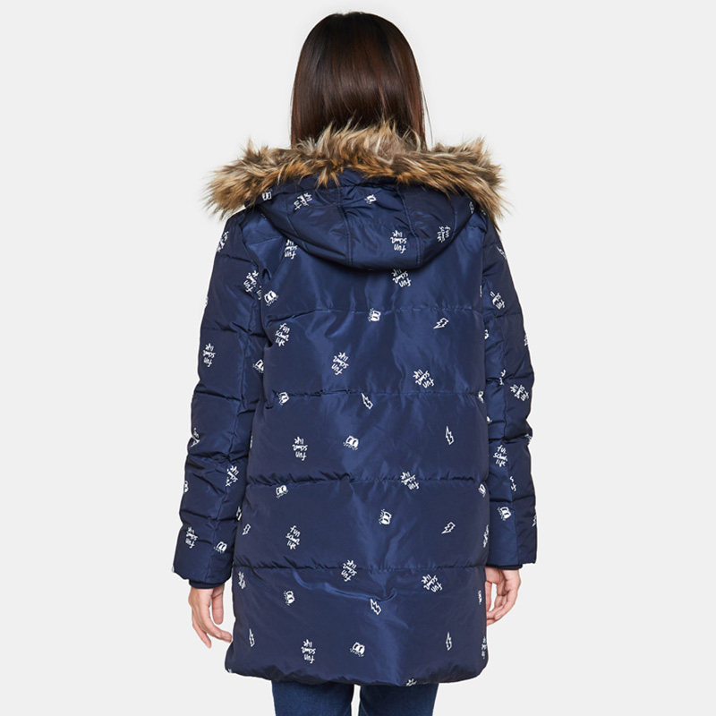 【大码xl】艾格冬季女装新品羽绒服 艾格银座羽绒服