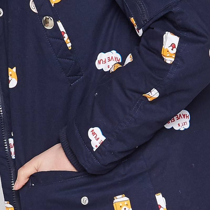 艾格冬装女装印花图案反季白鸭绒 艾格银座羽绒服