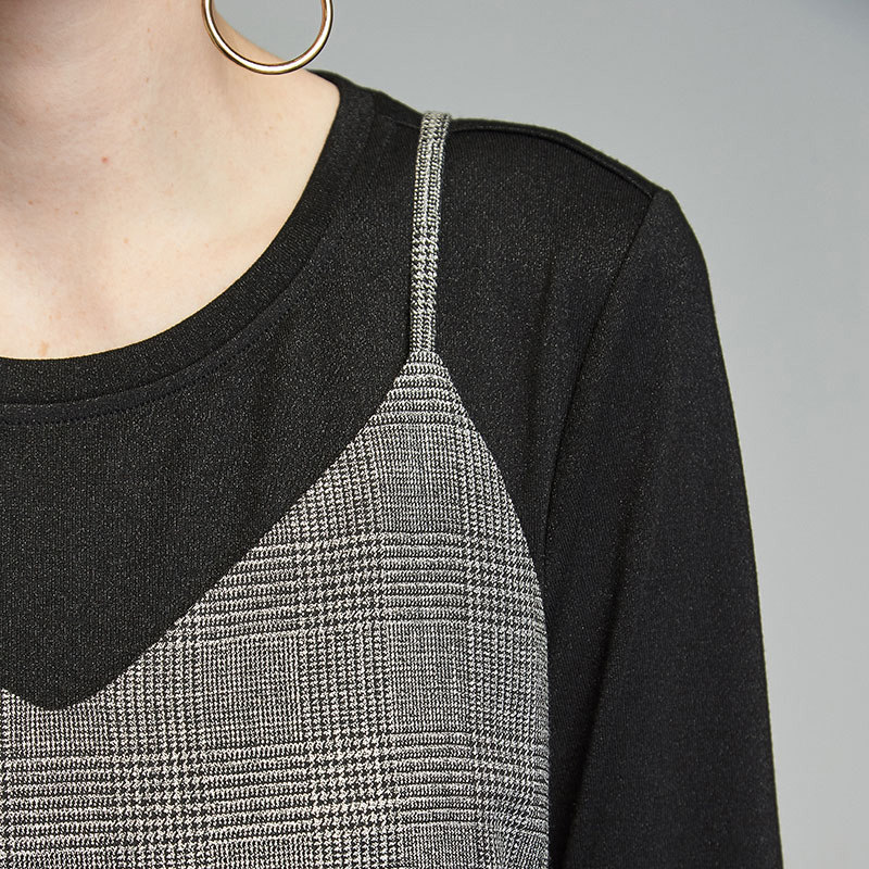 艾格官方旗舰店春秋季女装连衣裙 艾格银座连衣裙