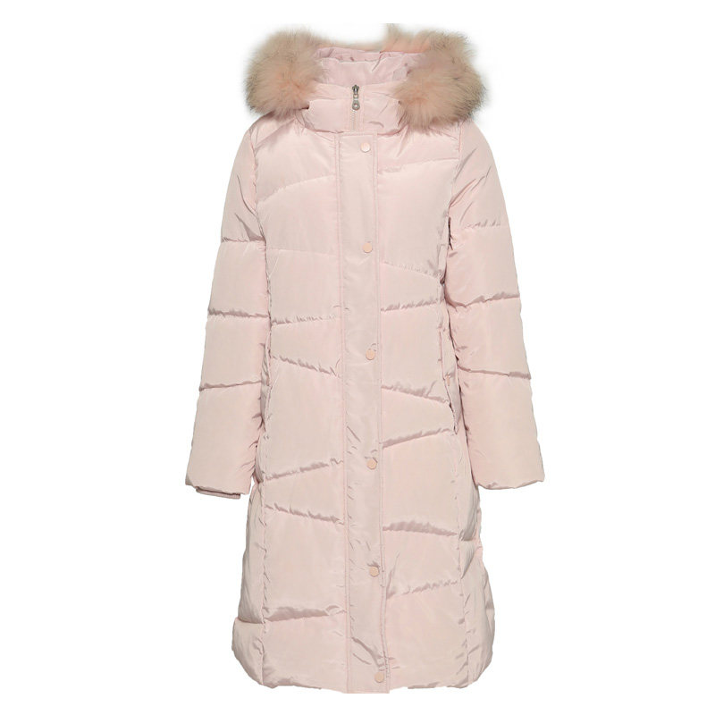 艾格冬季女装新款纯色时尚白鸭绒 艾格银座羽绒服