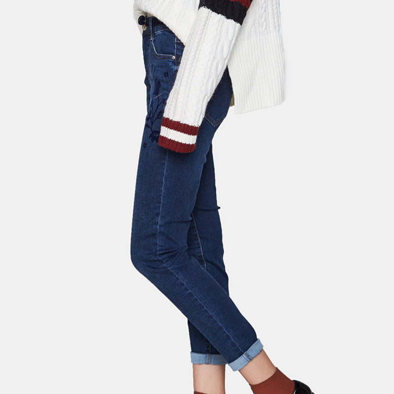 艾格2021 e203 艾格银座牛仔裤