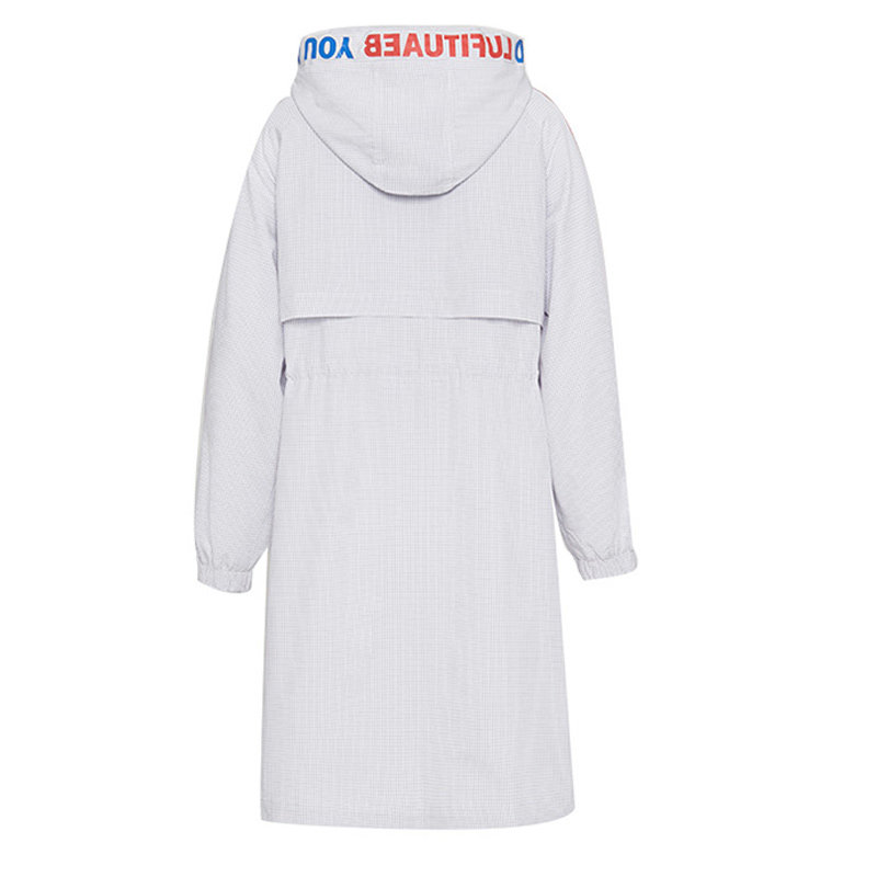 艾格2019夏季新品女装时尚百搭风衣 艾格银座风衣