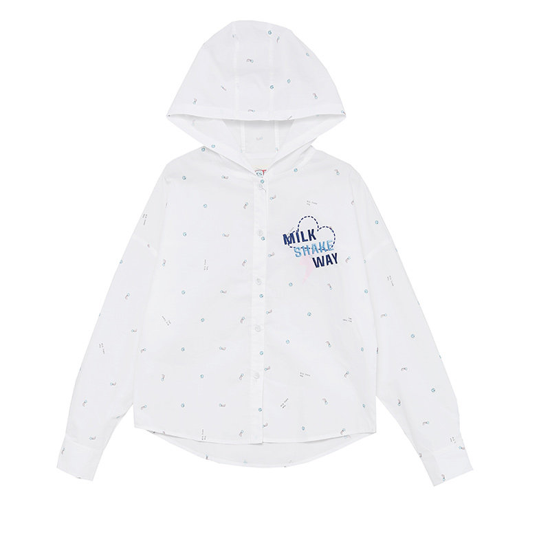 艾格2020春秋季女装时尚百搭衬衫 艾格银座衬衫