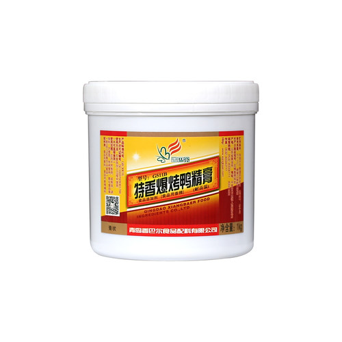 香巴尔特香爆烤鸭精膏G511B脆皮鸭膏鸭肉浸膏卤味增香膏商用1KG - 图3