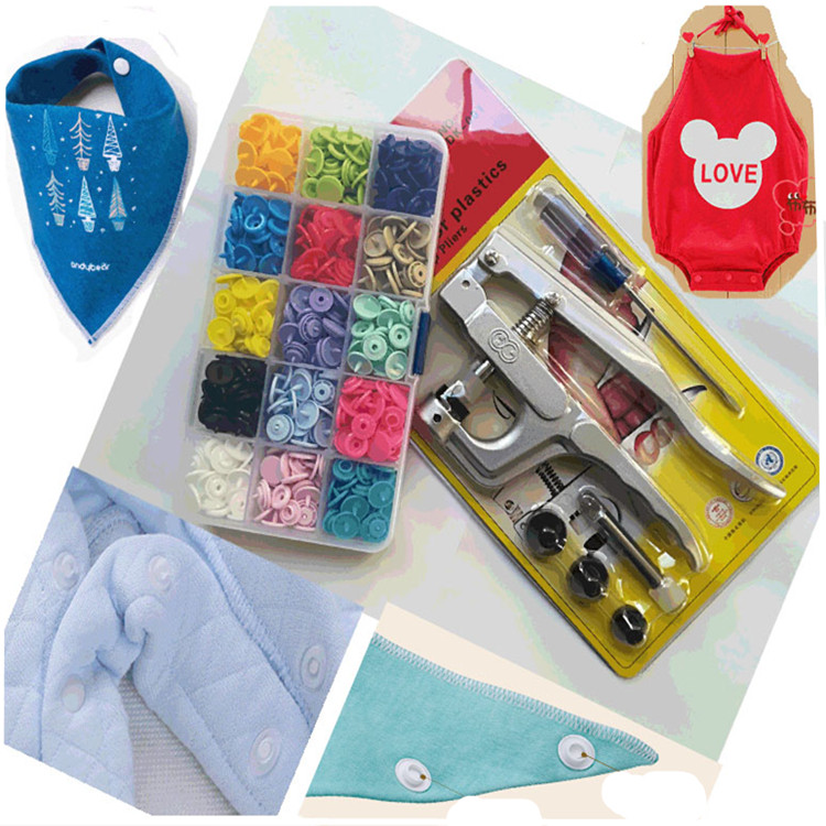 华联 T5 12.4mm环保塑料磨砂/亚光/砂面的四合扣暗扣摁扣1000套 - 图2