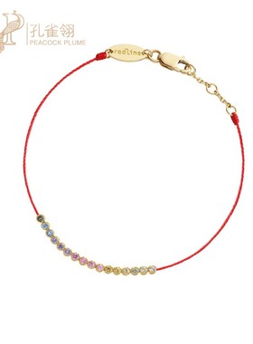 玛丽莲彩虹蓝宝石前卫时尚手链