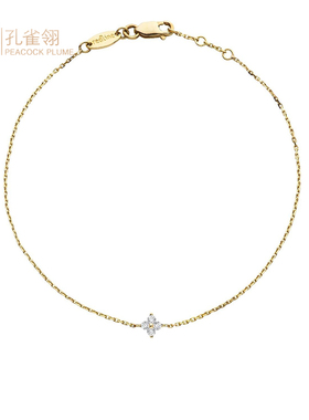 红绳女士时尚风克拉圆形手链