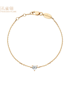 简约红绳女士克拉手链