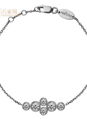 红绳女士配饰时尚风克拉钻石手链