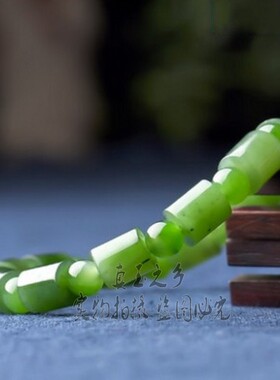 天然手链女款转运珠新疆和田玉