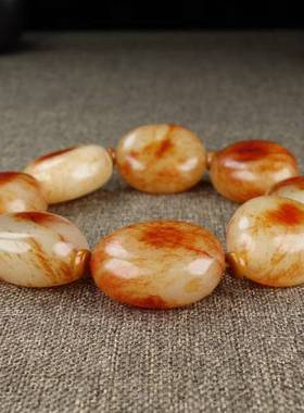 正品原石籽料手串手链男款