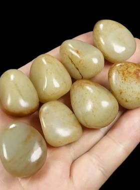 黄沁皮原石籽料手链手串