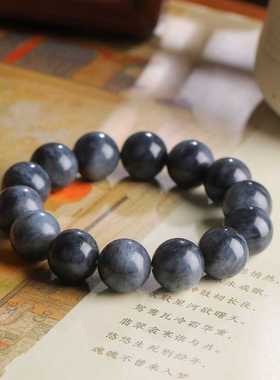 水墨丹青聚墨青花籽料手串手链