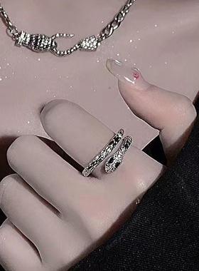 轻奢灵蛇戒指女小众设计