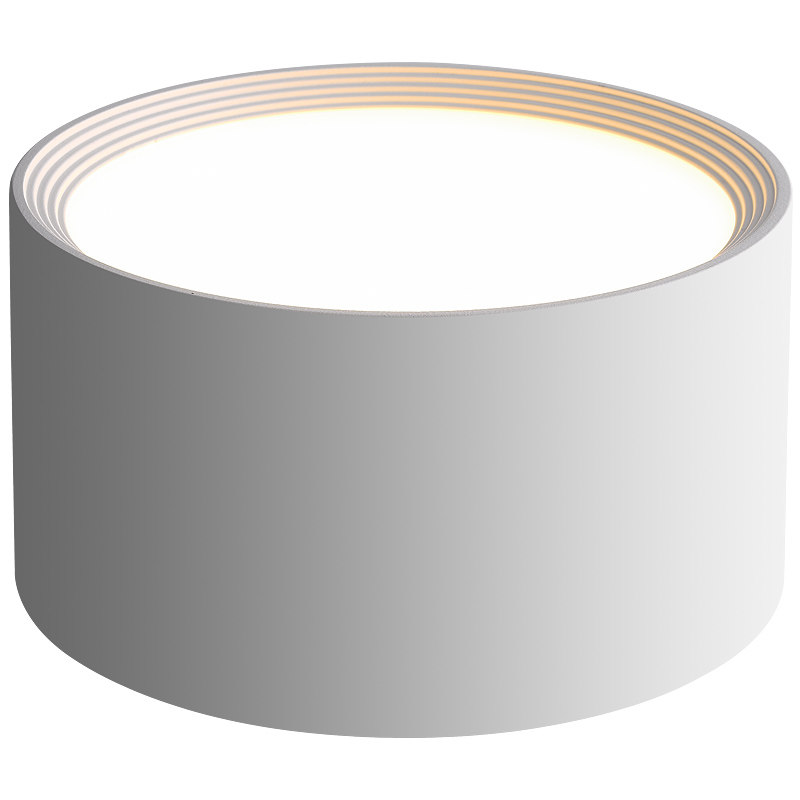 led明装筒灯超薄防雾圆形免开孔吸顶式商用过道店铺照明天花桶灯,淘宝优惠券,粉丝福利购,淘宝优惠卷