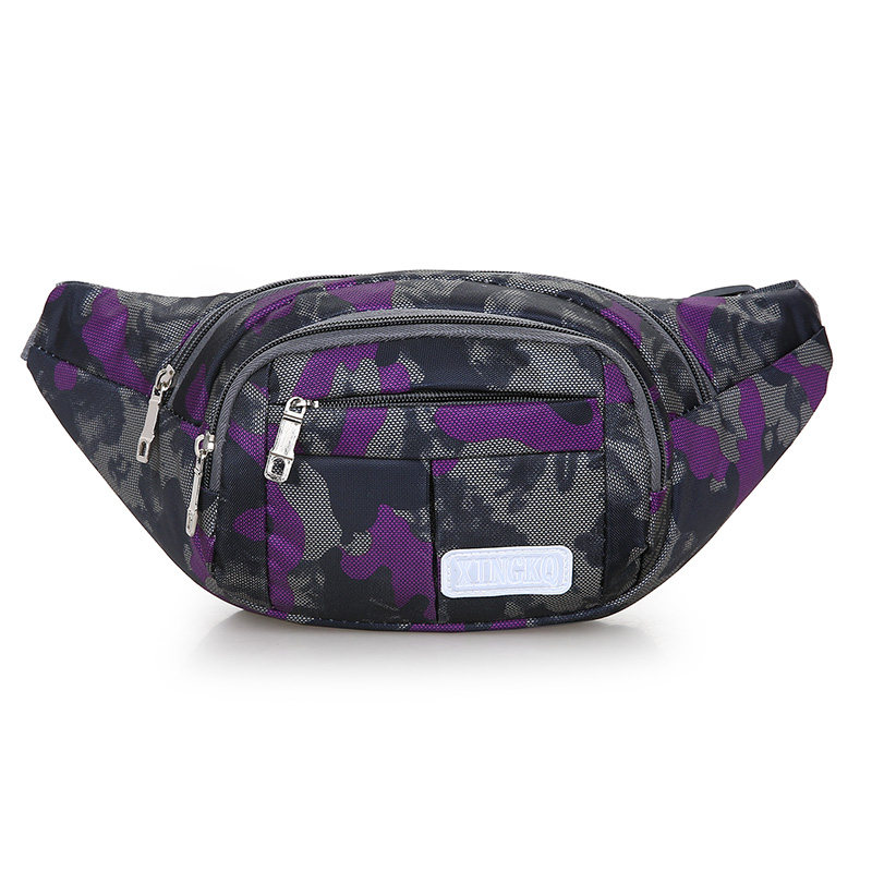 韩版男士帆布腰包时尚潮单肩斜挎包休闲运动手机包迷你胸前骑行包,淘宝优惠券,粉丝福利购,淘宝优惠卷