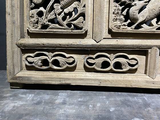Ming Dynasty looking back at the old wood carving, antique collection pendant, Chinese style club teahouse decoration