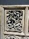 Ming Dynasty looking back at the old wood carving, antique collection pendant, Chinese style club teahouse decoration