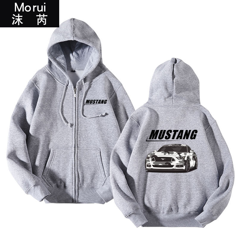 美国肌肉车福特野马汽车改装车卫衣 沫芮服饰卫衣