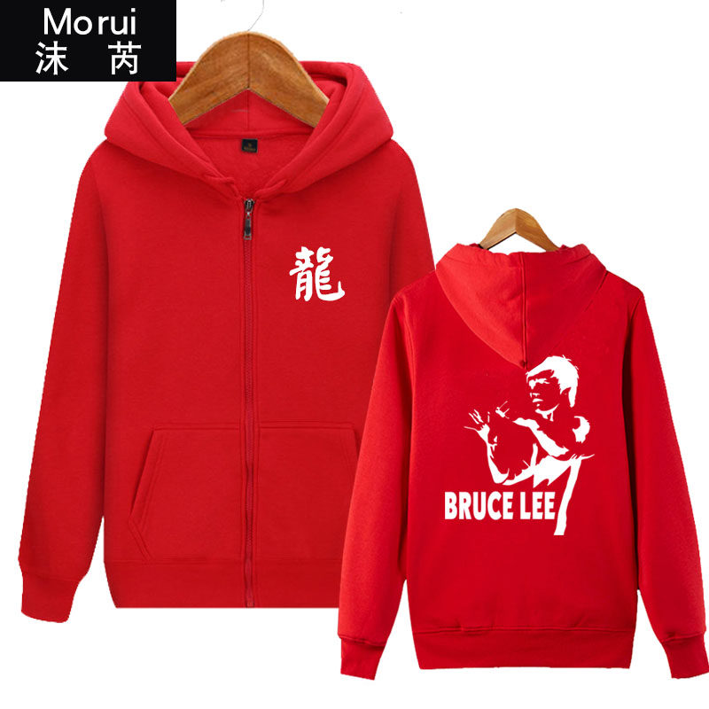 拳击定制ufc李小龙双节棍同款卫衣 沫芮服饰卫衣