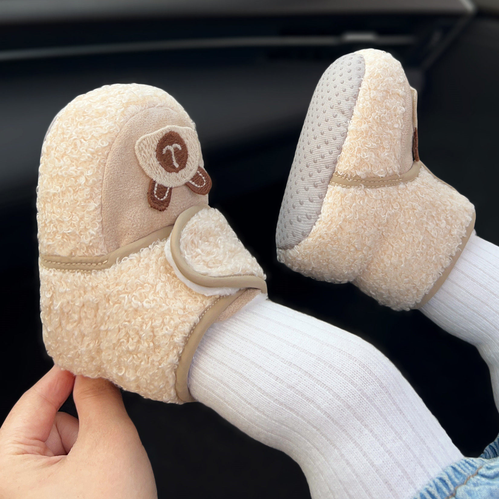 秋冬季婴儿棉鞋步前鞋0到1岁男女宝宝小月龄加绒保暖软底6-12个月,淘宝优惠券,粉丝福利购,淘宝优惠卷