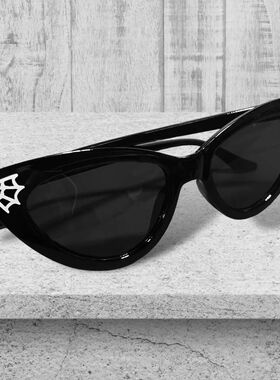 1pcs Gothic Cat Eye Spiderweb Sunglasses Dark for Halloween