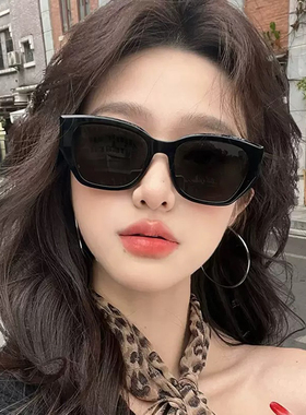 CDLM陈大刘芒 暴某龙平替！复古高级大框墨镜防晒防紫外线太阳镜