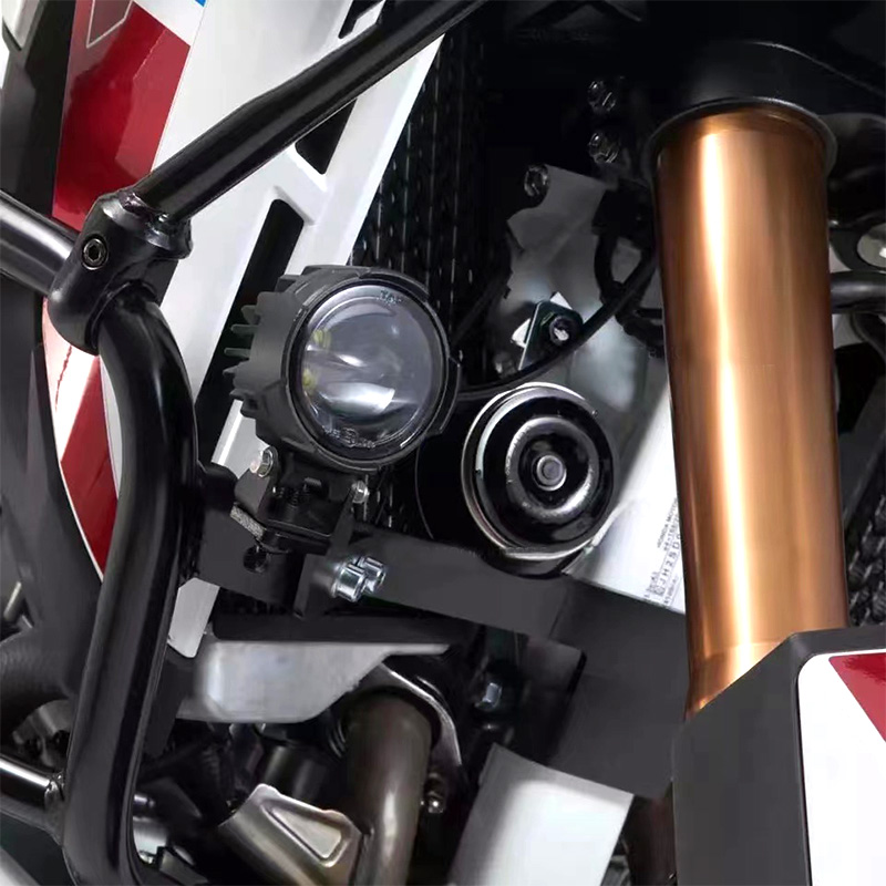 适用 本田crf1100L 改装件 射灯支架 CRF1100L ADV 雾灯辅助支架 - 图0