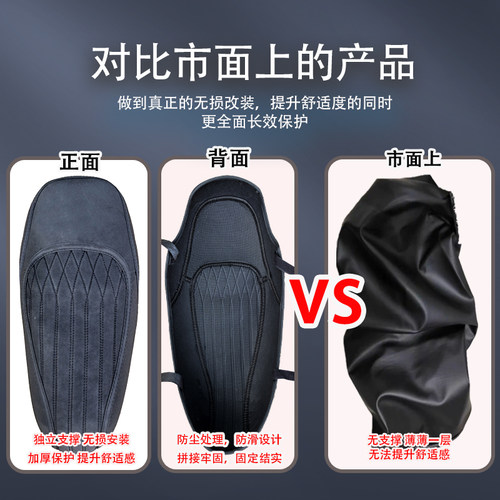 适用于九号MZmixNZ坐垫套N3N70M85M3m95c+坐垫套座套改装配件防水 - 图2