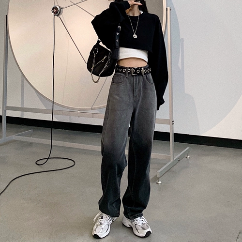 Комплект для отдыха, шорты, высокая талия, свободный прямой крой