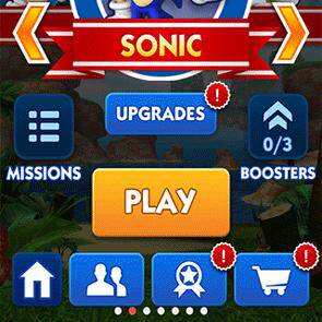 Sonic Dash Chinese version Android mobile game