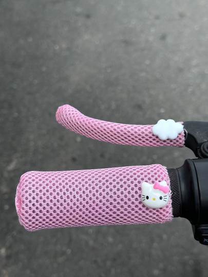 电动车把套防滑吸汗电瓶车把手套冰丝手把自行车四季通用车把套