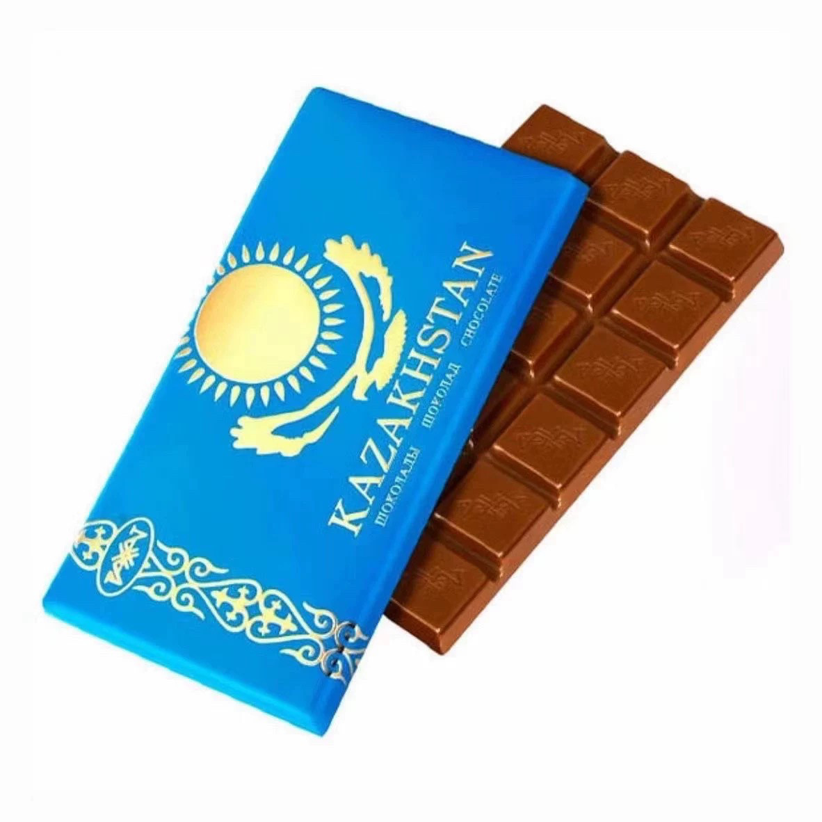 哈萨克斯坦原装蓝板国旗进口巧克力礼盒儿童零食新疆霍尔果斯,淘宝优惠券,粉丝福利购,淘宝优惠卷